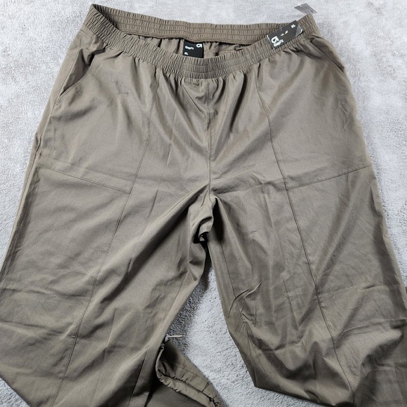 Gapfit Performance Pants Men's Size XL Polyester Elastic Ankle Adjust Olive - Picture 3 of 9